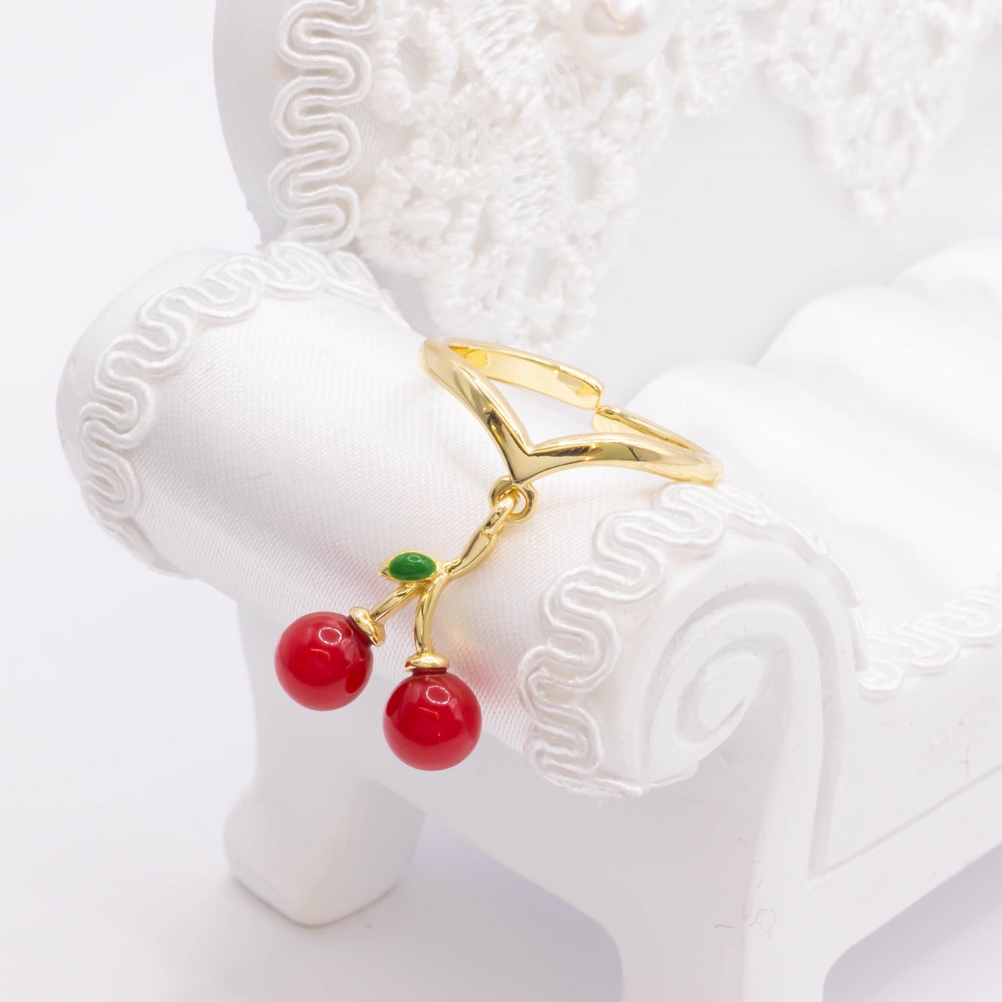 Anillo Dije cereza