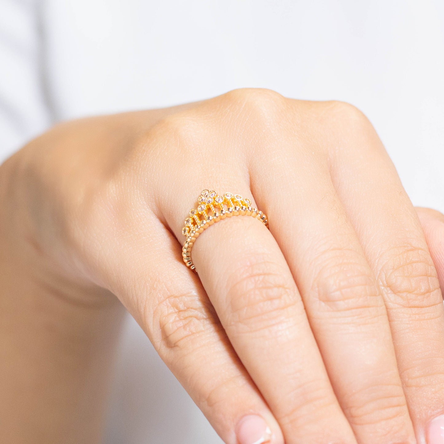 Anillo corona van cleef Amulí