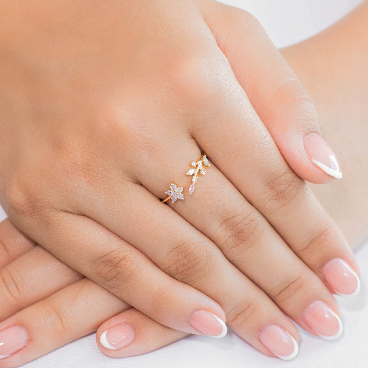 Anillo rosa Amulí