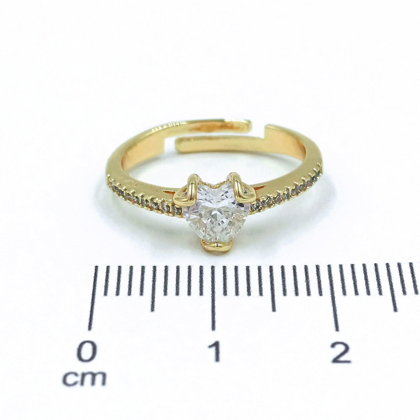 Anillo argolla corazón