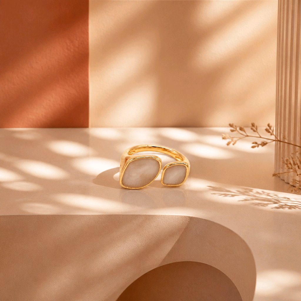 Anillo perlado