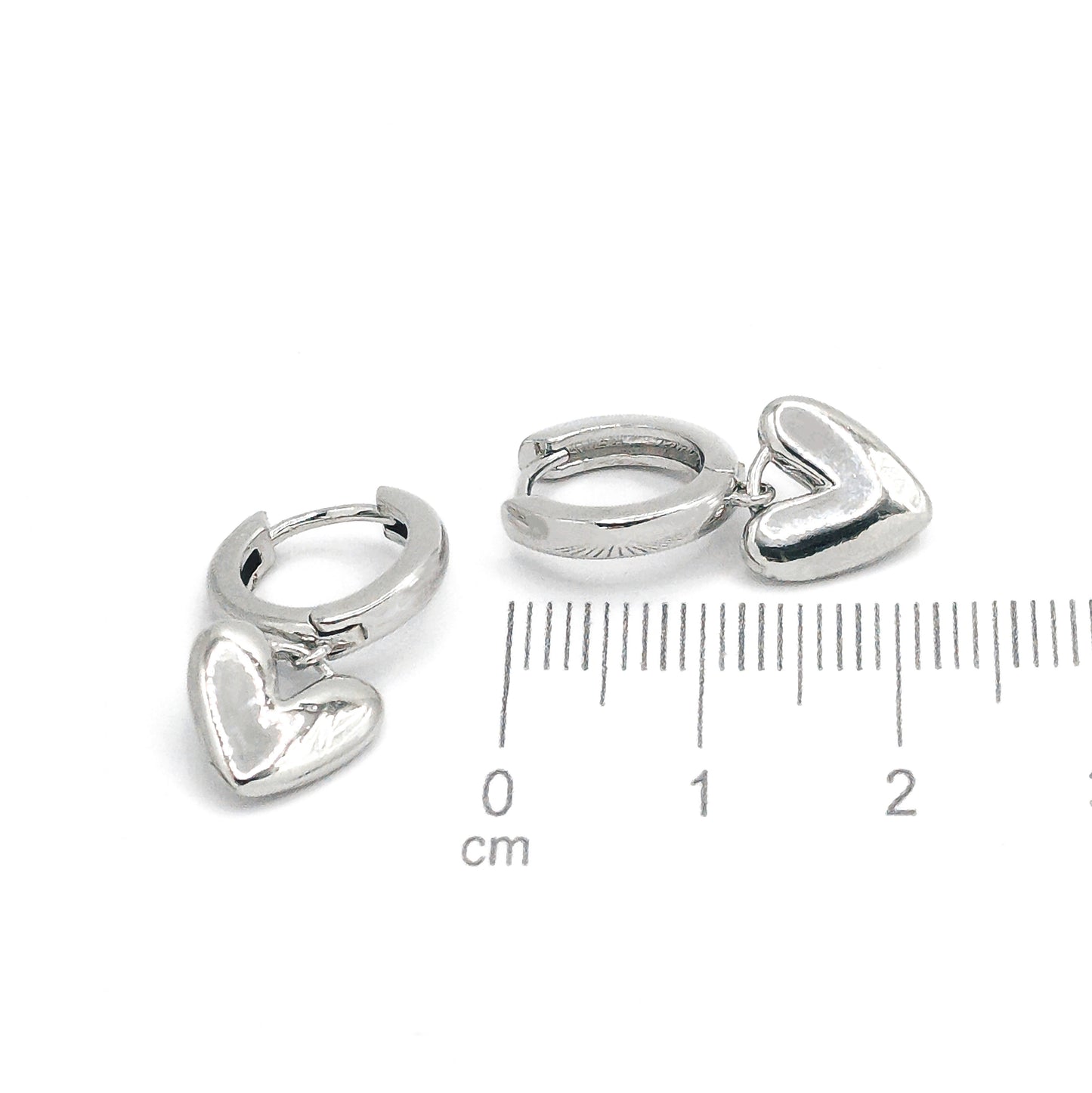 Arete dije corazon P (2,5cm)Amulí