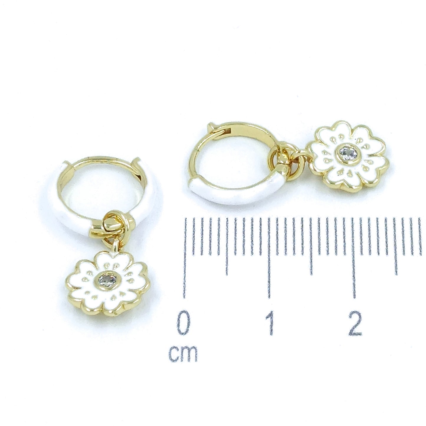 Arete candonga flor