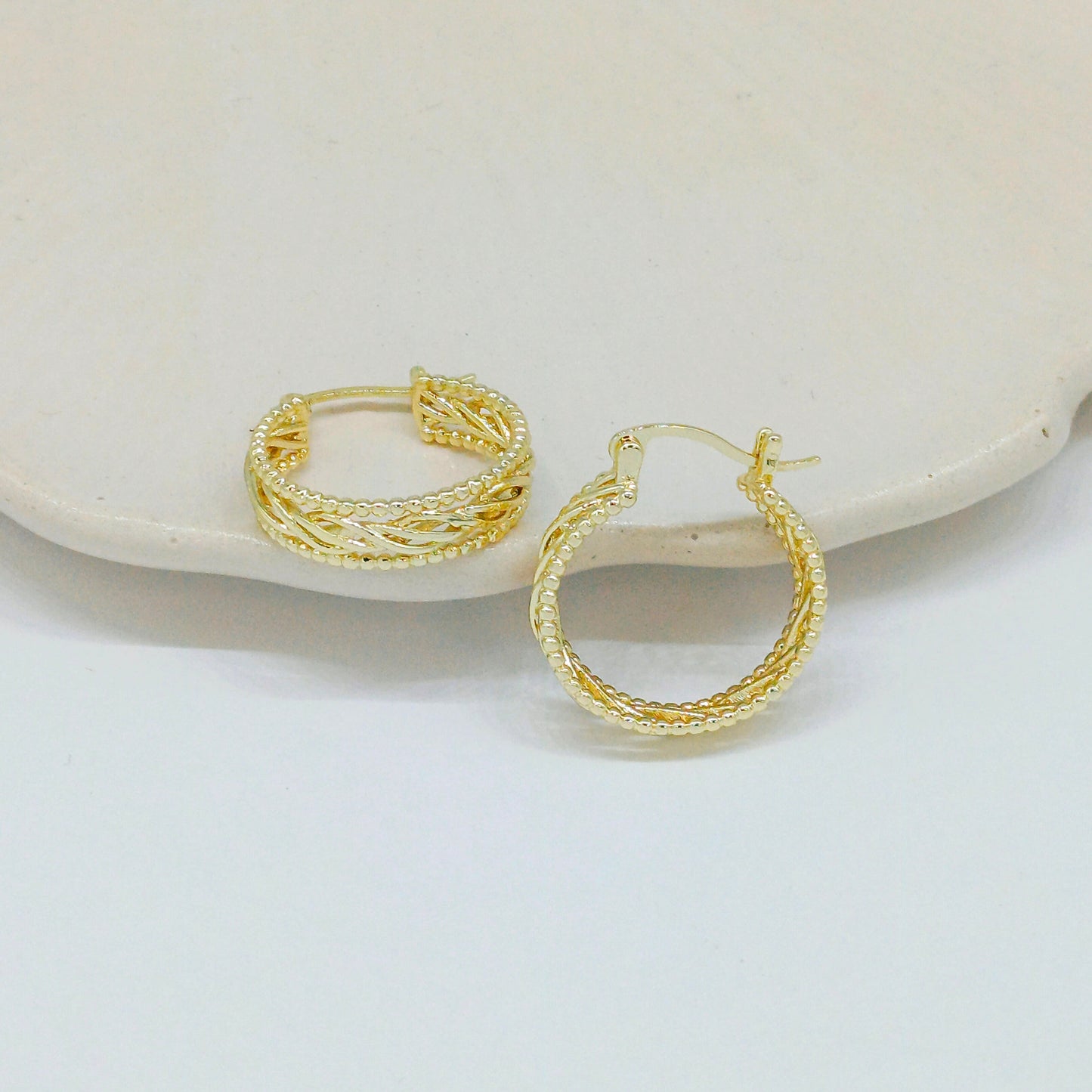 Cdga grande trenza diamantada