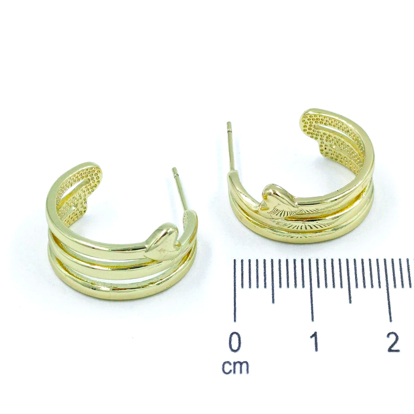 Candonga grande triple corazón