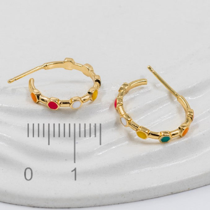 Candonga pequeña esmaltada tuti (1,5cm)Amulí