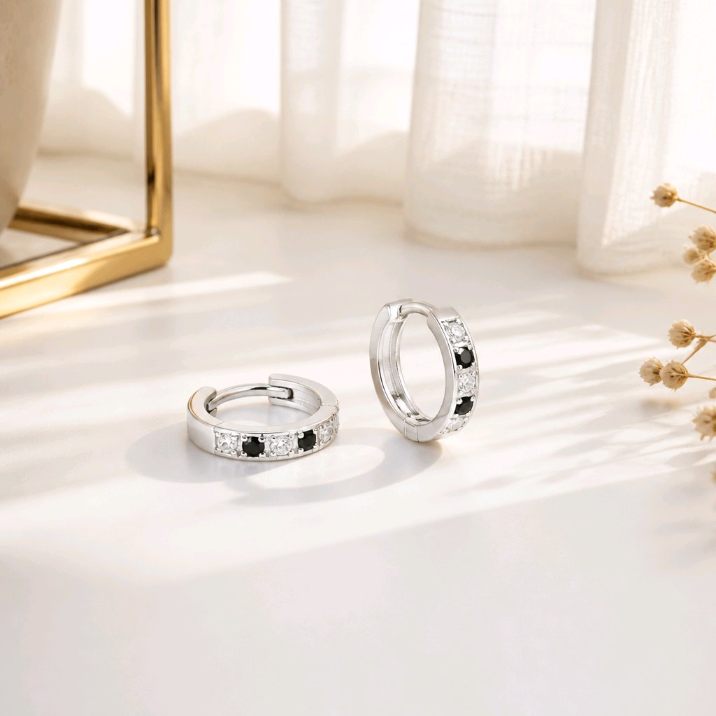 Candonga pequeña baño de plata