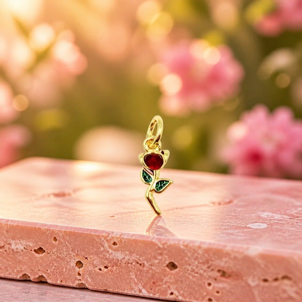 Dije mini rosa