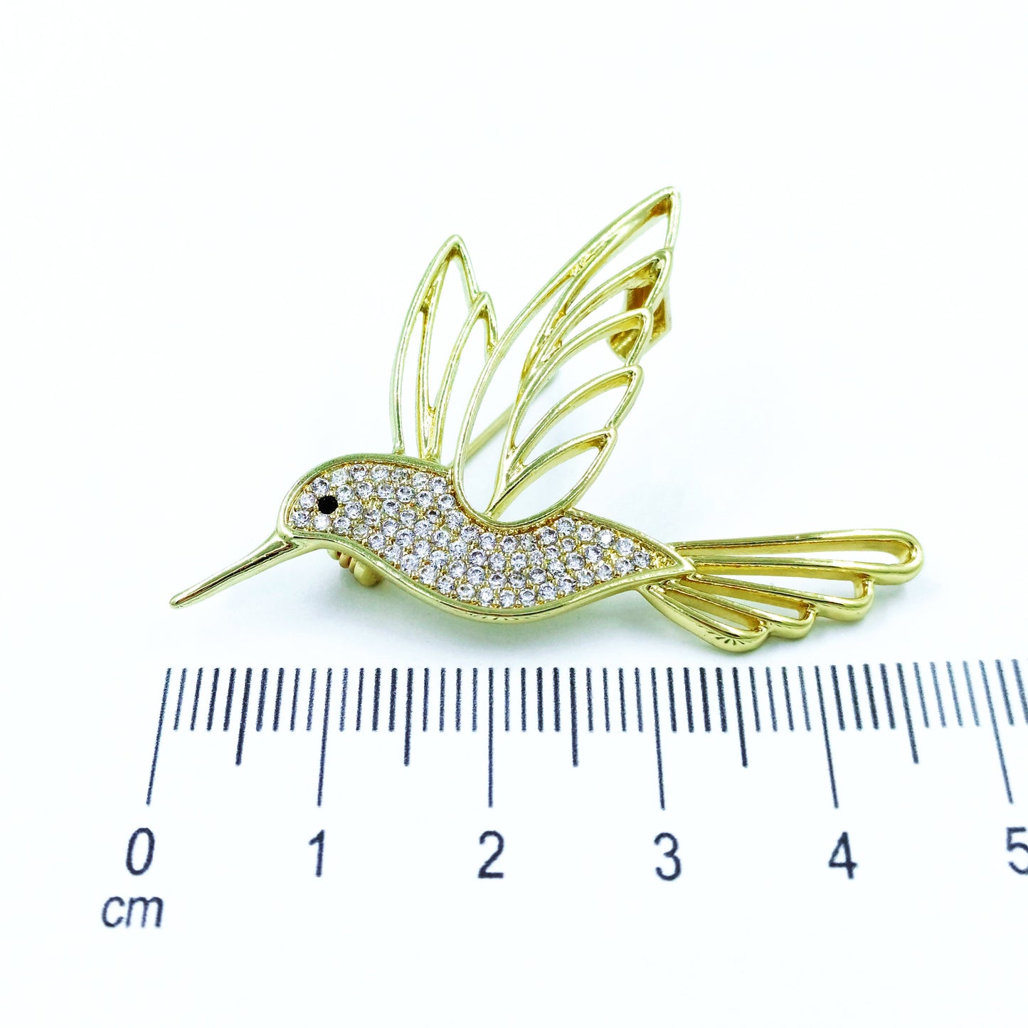 Broche colibrí