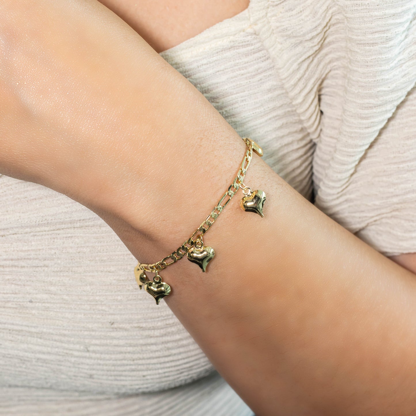 Pulsera corazones Amulí