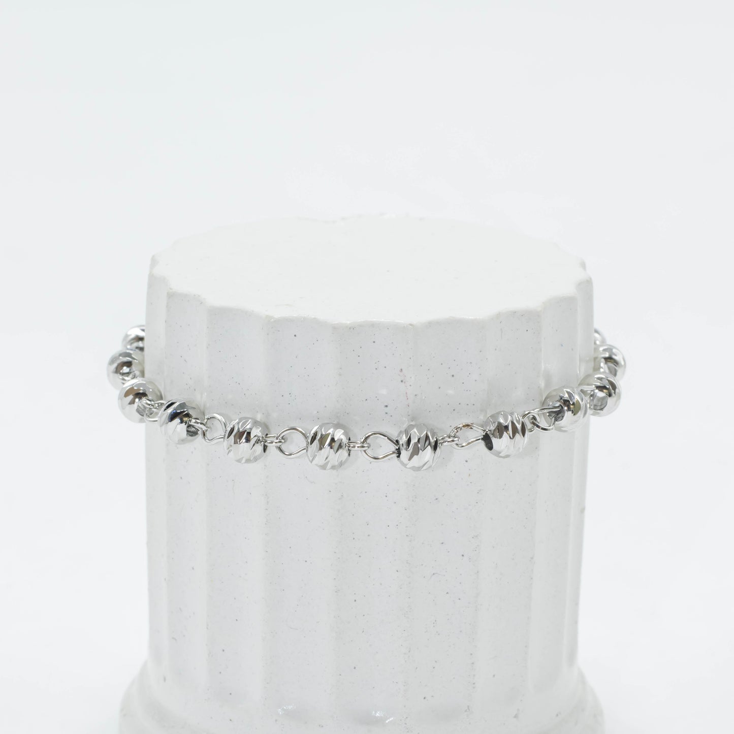 Pulsera balines diamantado P