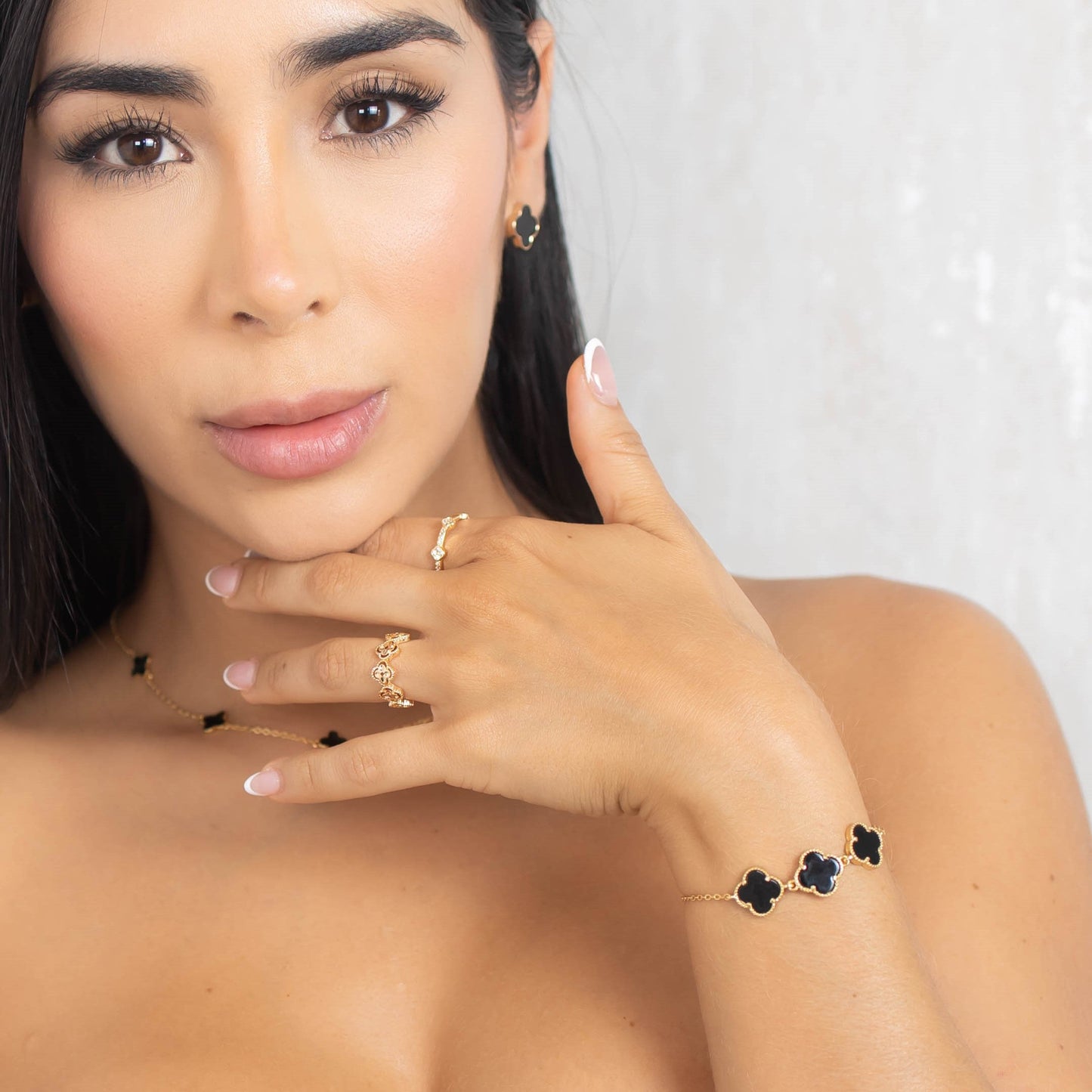 Pulsera van cleef negro