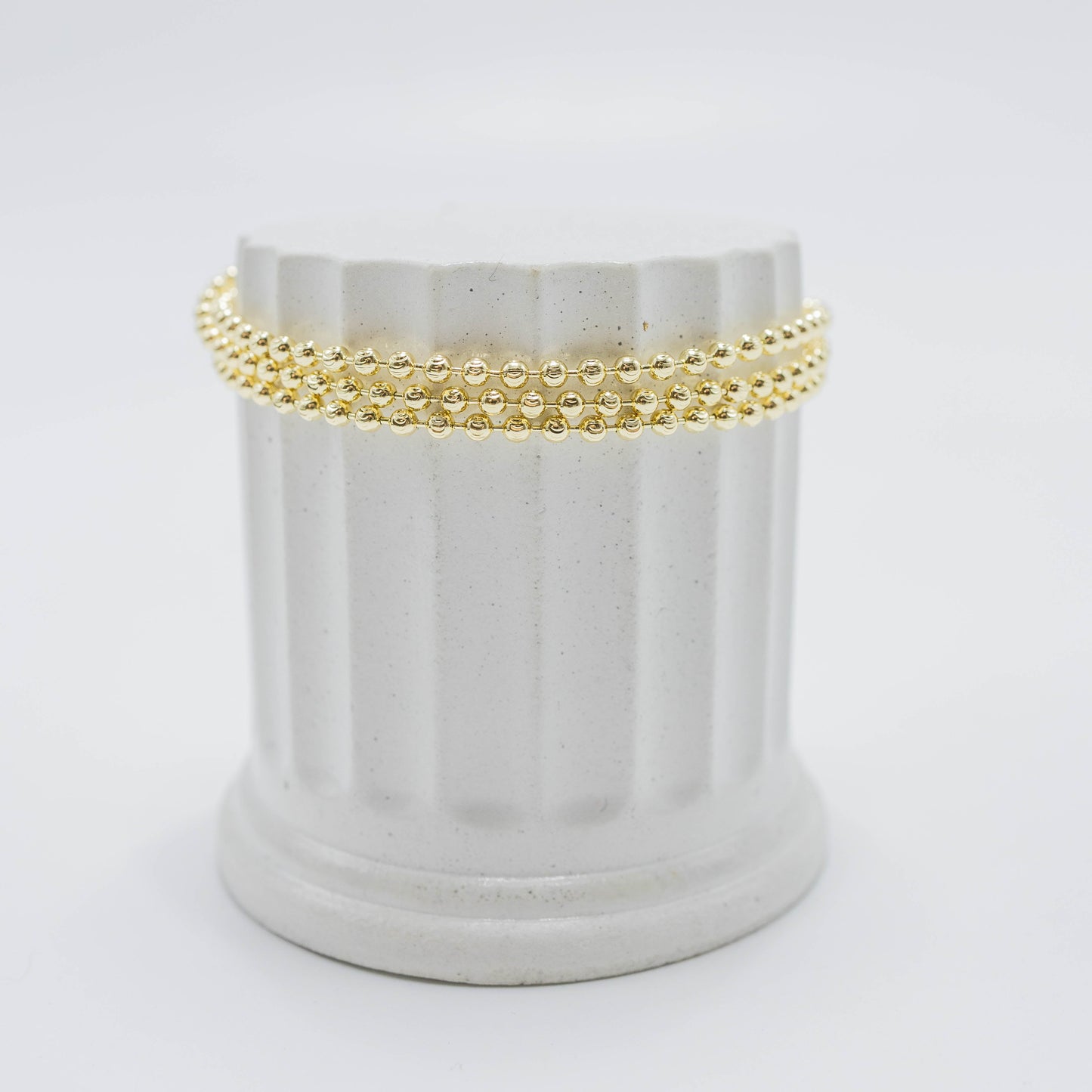Pulsera triple balines