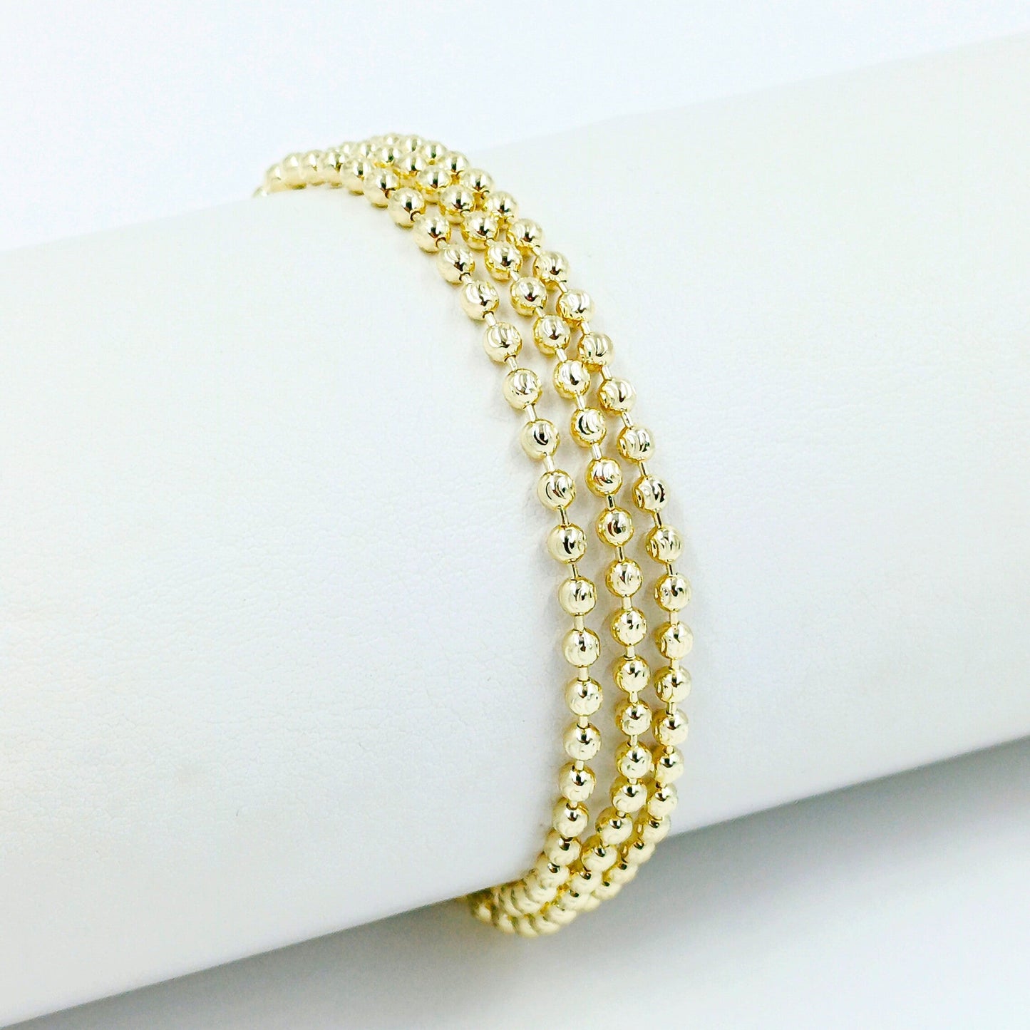 Pulsera triple balines