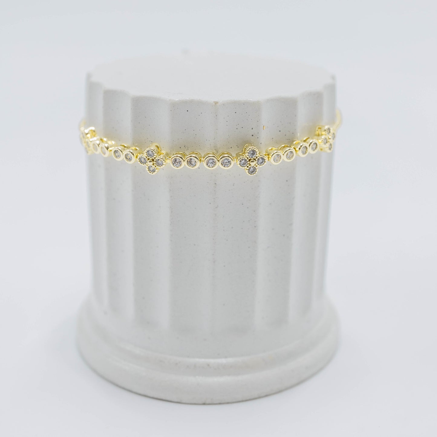 Pulsera van cleef zircones
