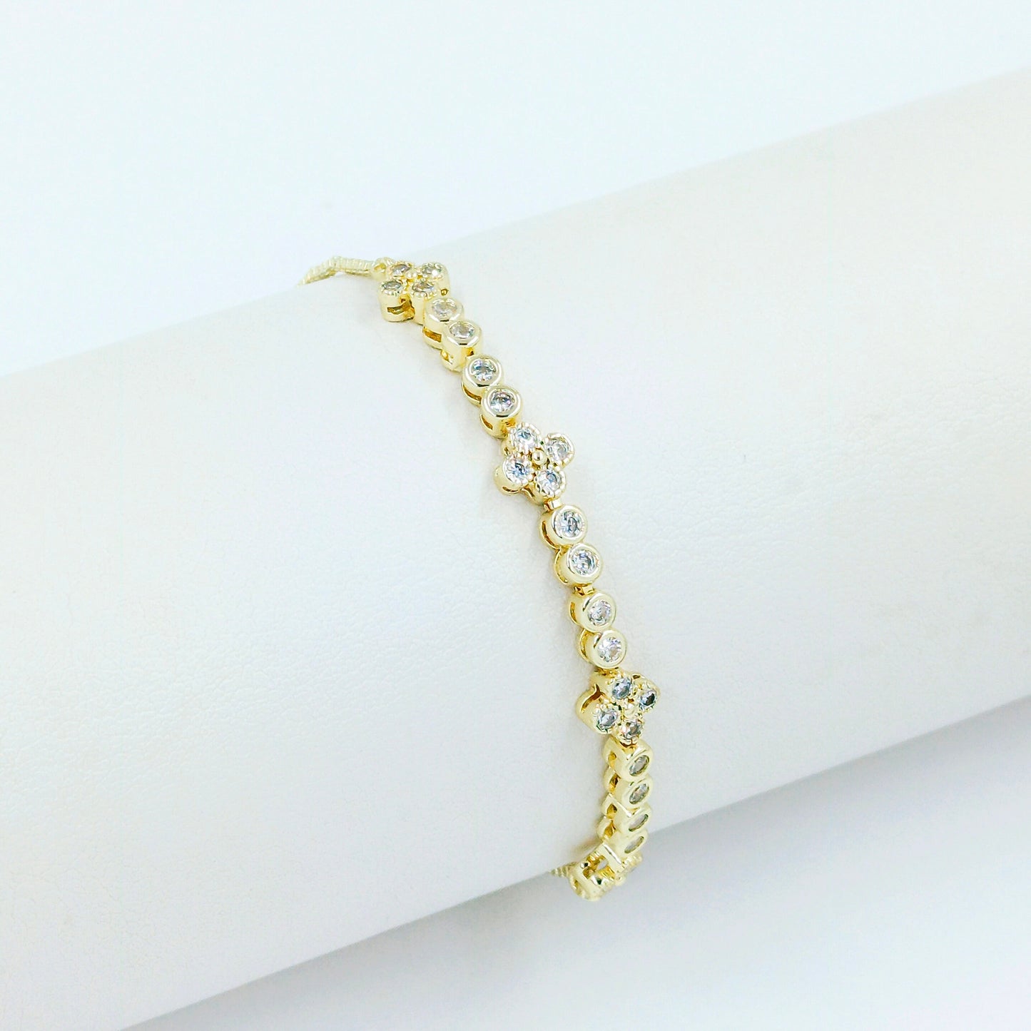 Pulsera van cleef zircones