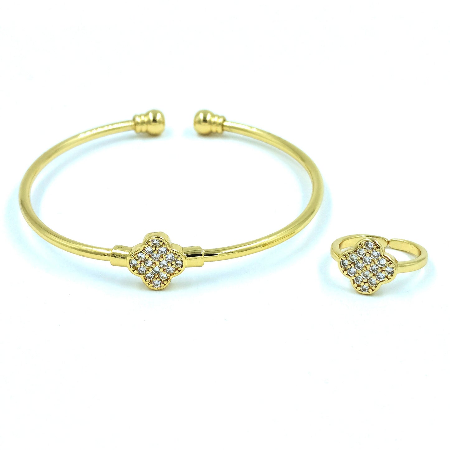 Pulsera + anillo niña van cleef