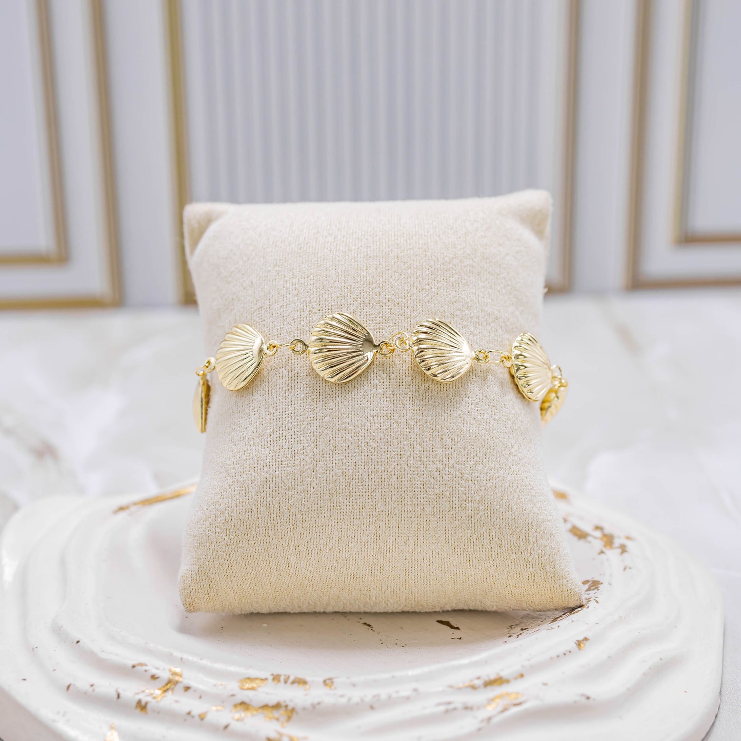 Pulsera conchas