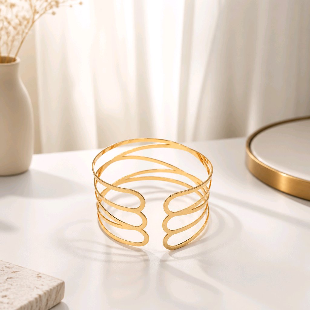 Pulsera brazalete líneas