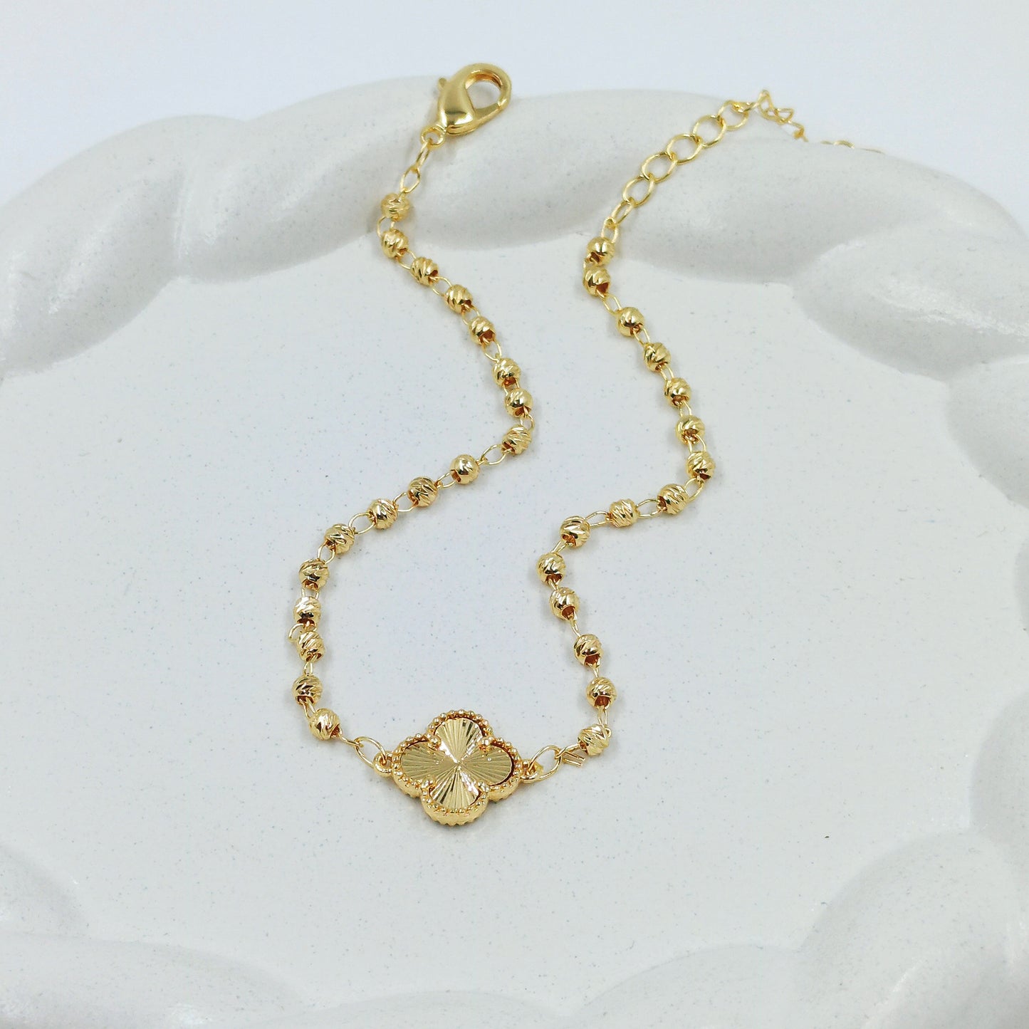 Tobillera van cleef balín diamantado P