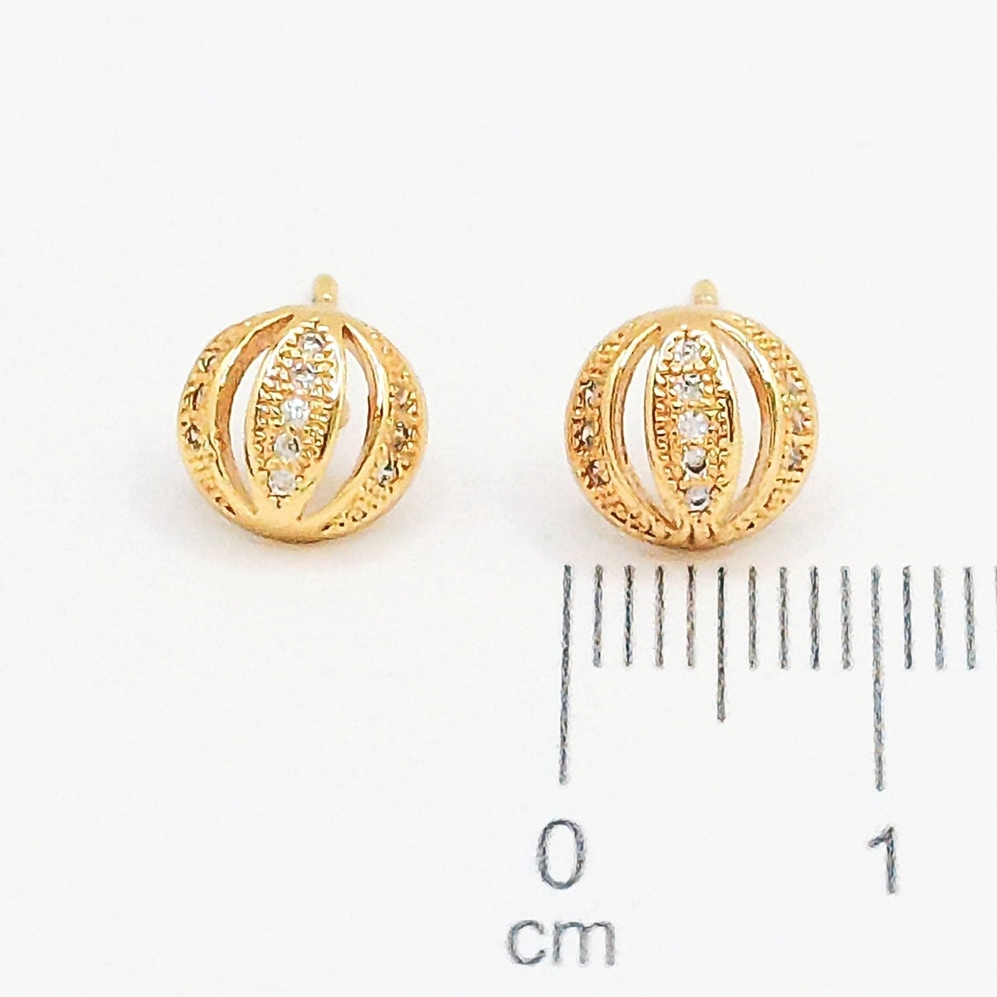 Topo microzircones perforado (8mm) Amulí