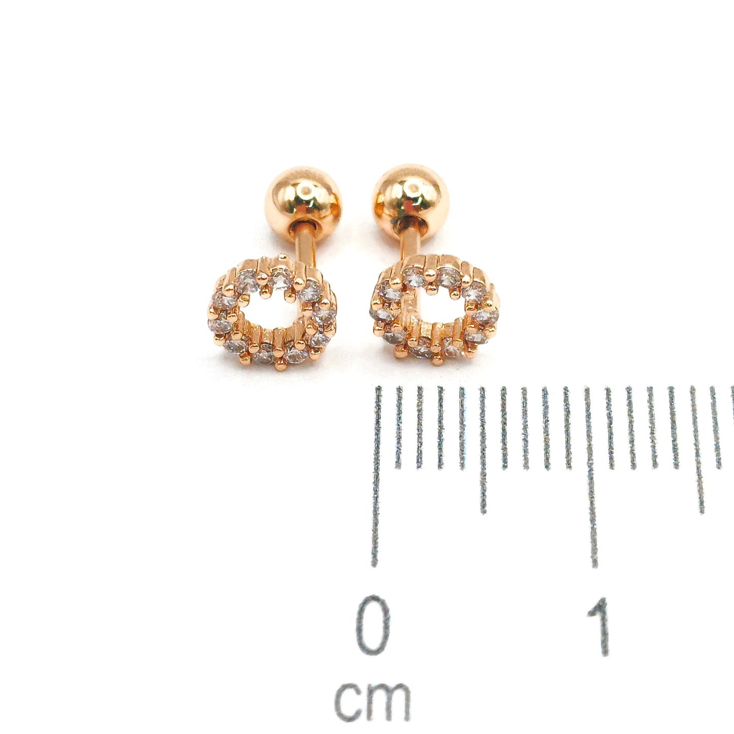 Topo seguridad aro microzircones