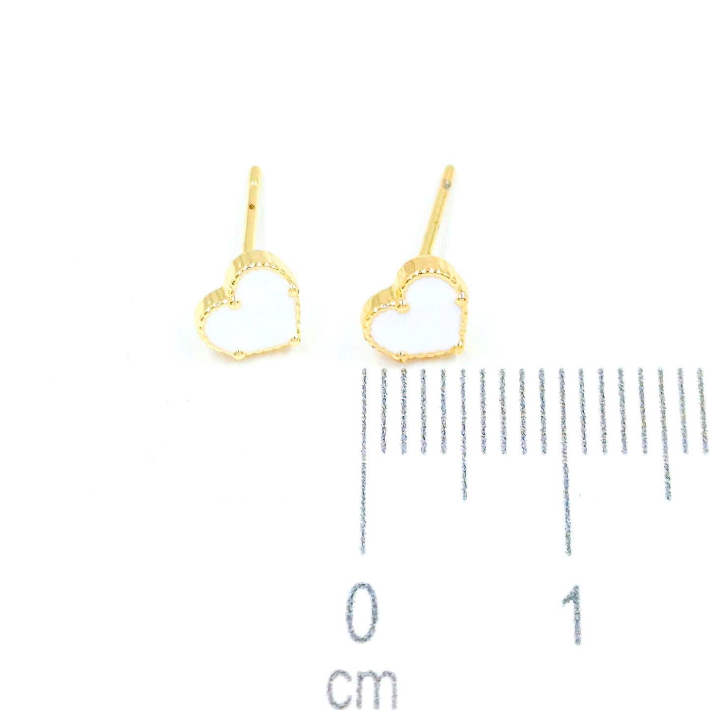 Topo corazon esmaltado