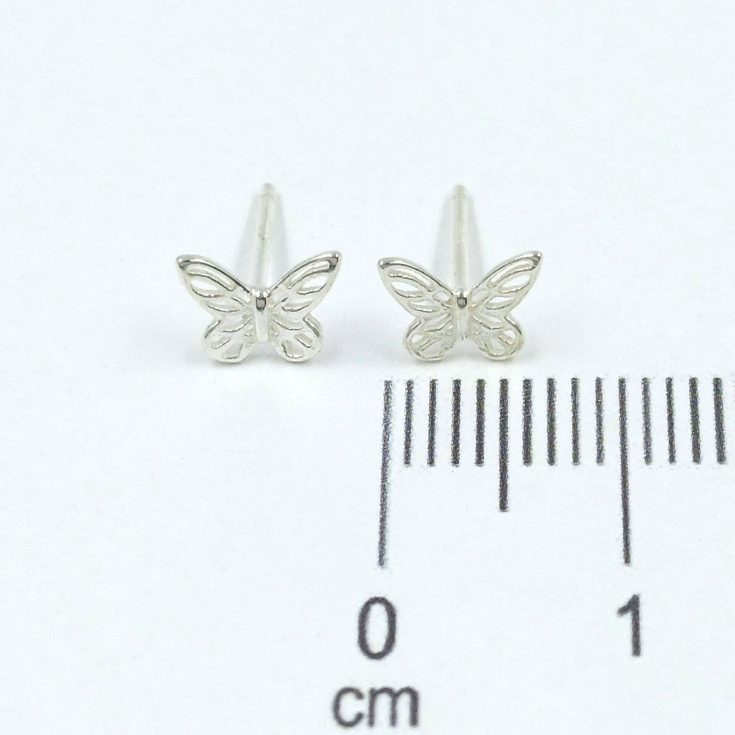 Topo plata mariposa perforada
