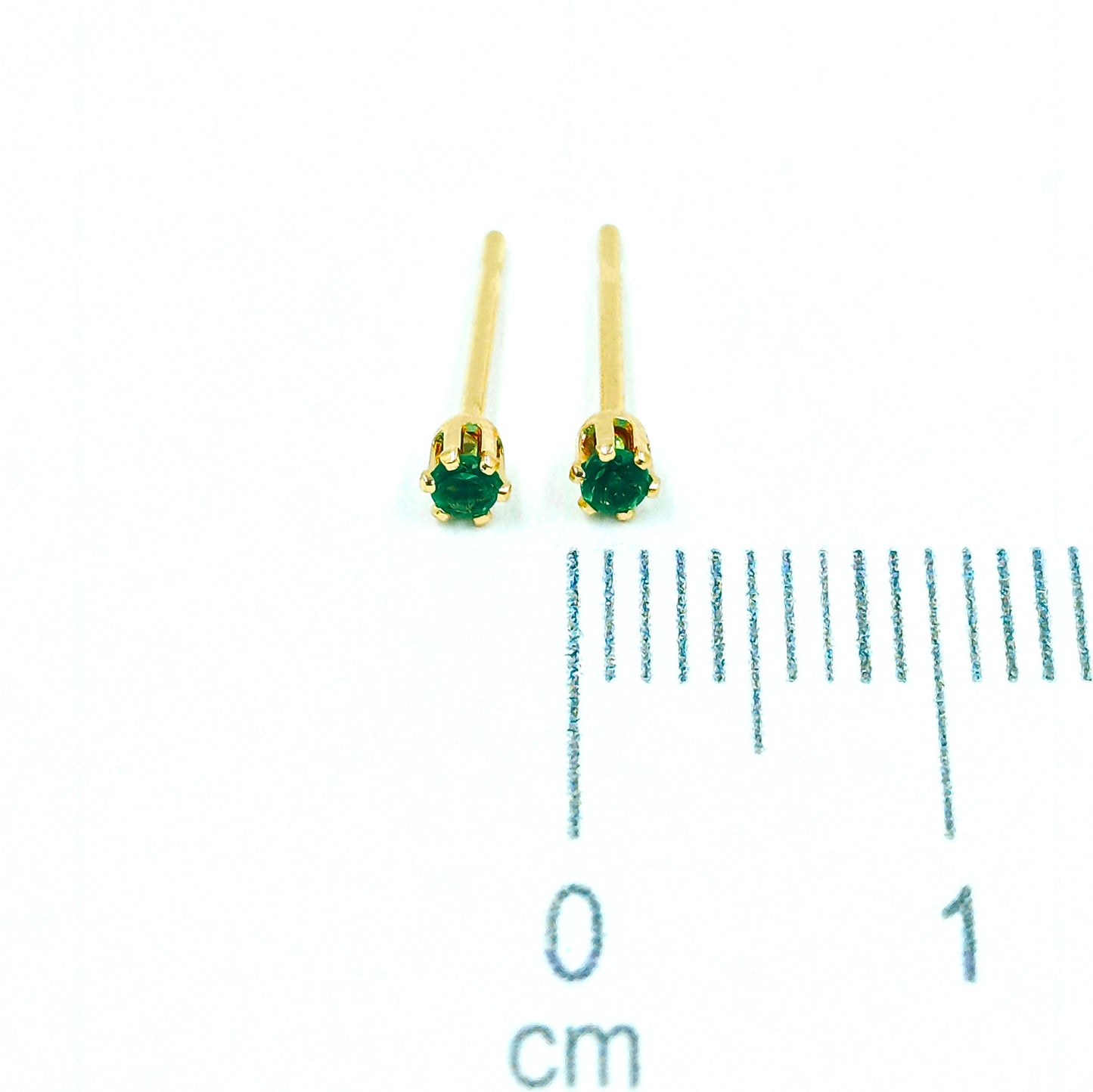 Topo zircón (2mm) Esmeralda