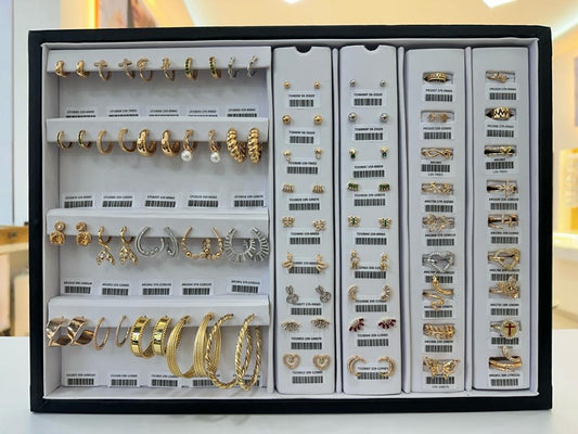 Exhibidor accesorios varios