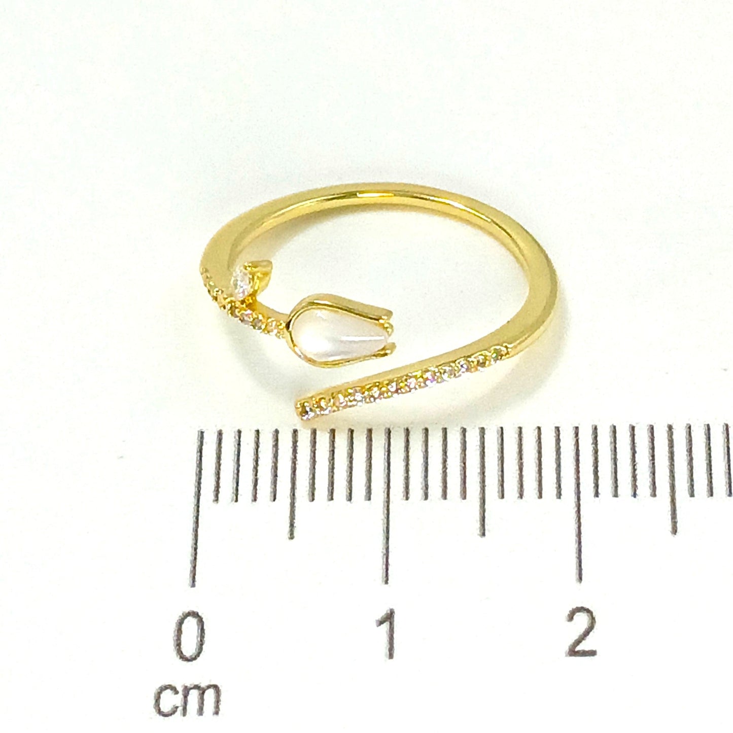Anillo rosa nácar