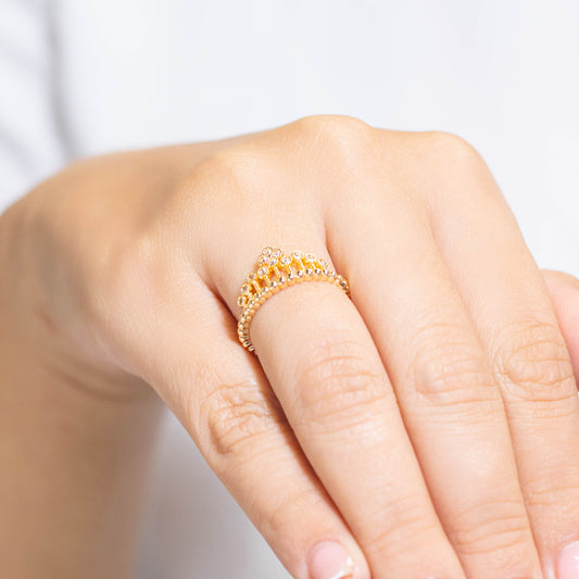Anillo corona van cleef  Amulí