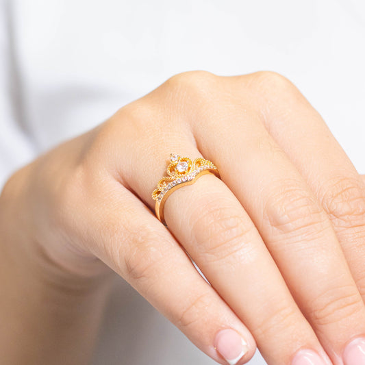 Anillo corona  Amulí