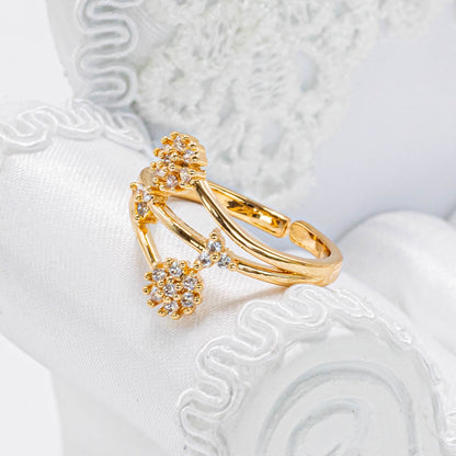 Anillo flores