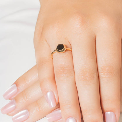 Anillo liso