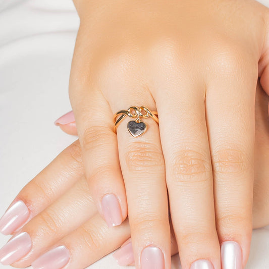 Anillo corazón