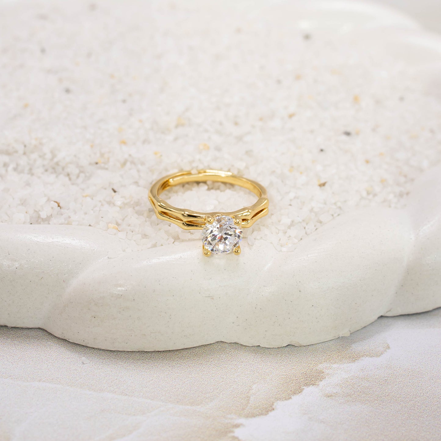 Anillo argolla compromiso