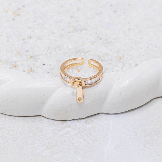 Anillo cierre baguette