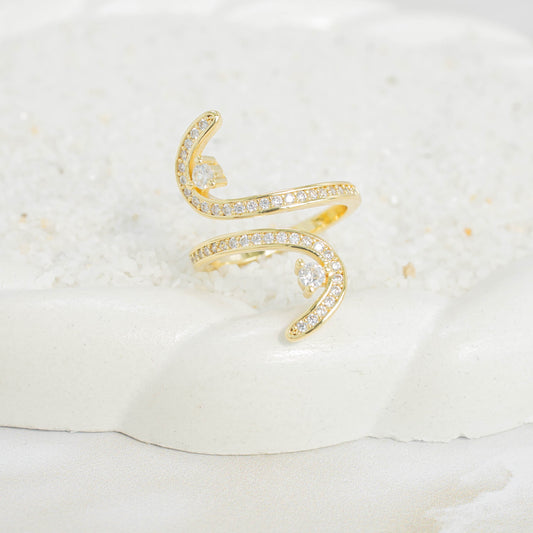 Anillo micro zircones