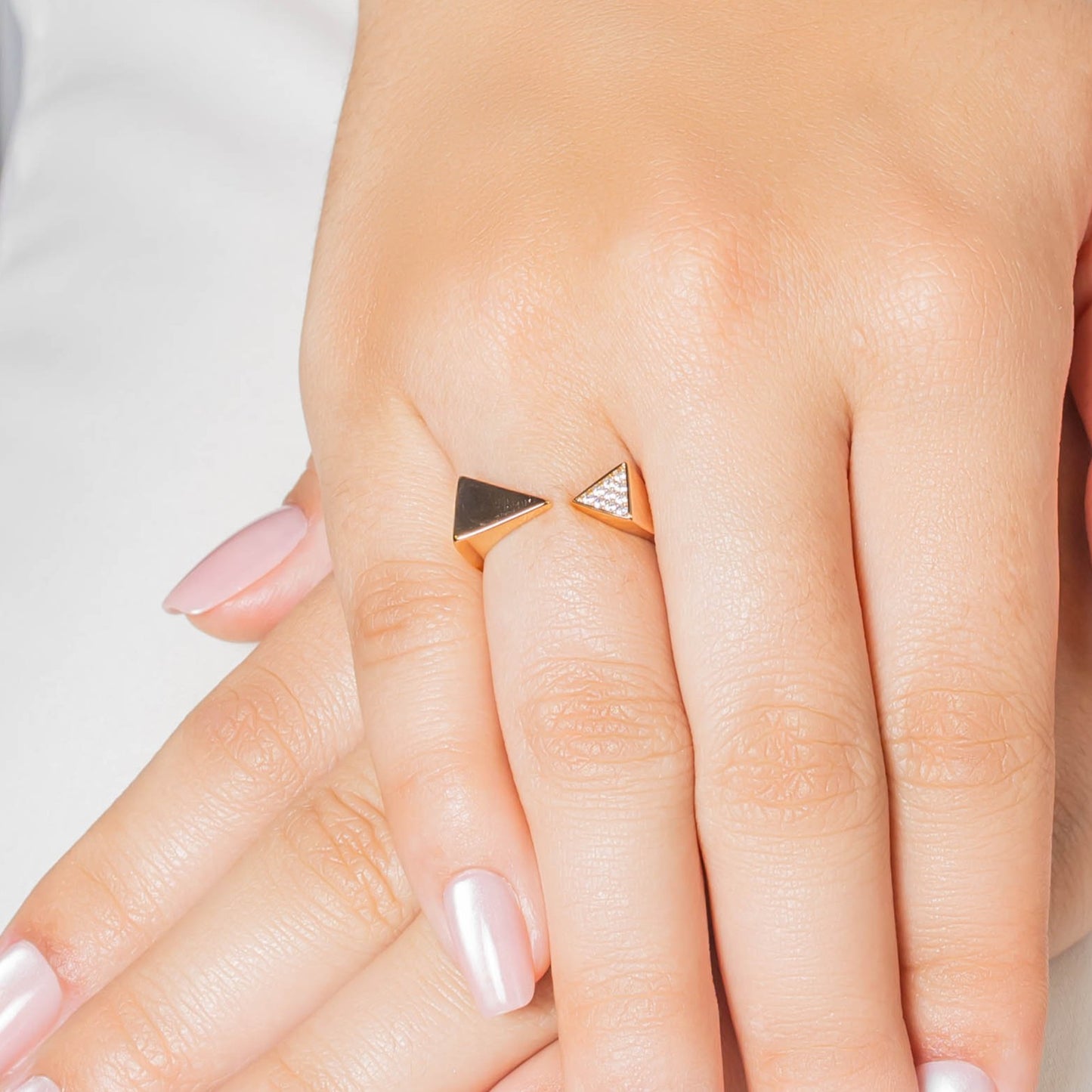Anillo triángulos