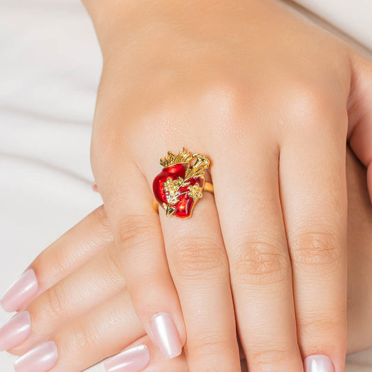 Anillo corazón