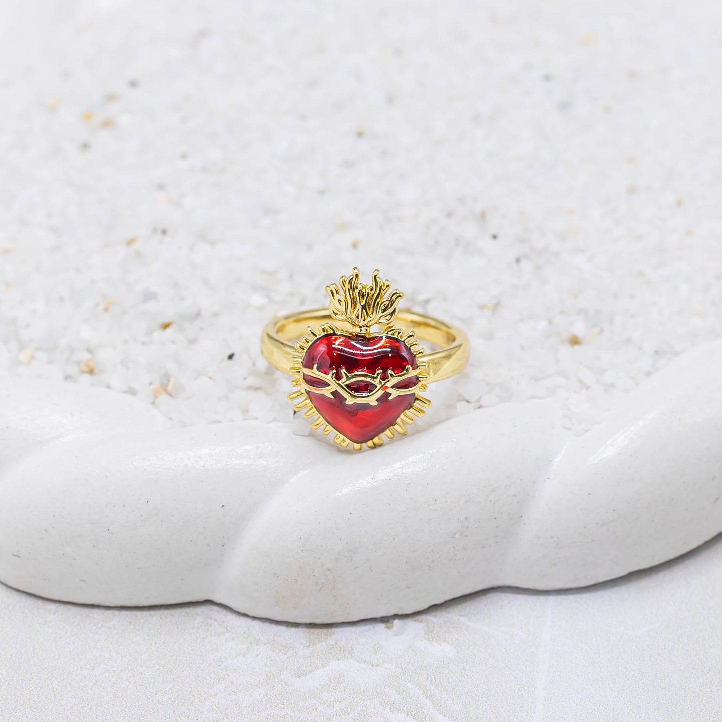 Anillo corazón