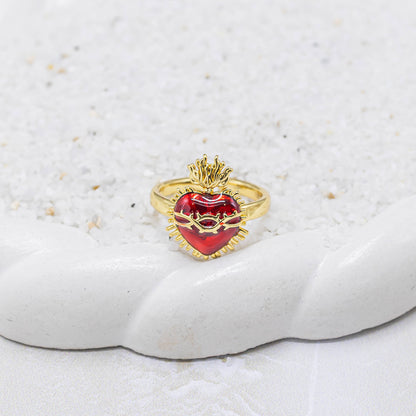 Anillo corazón