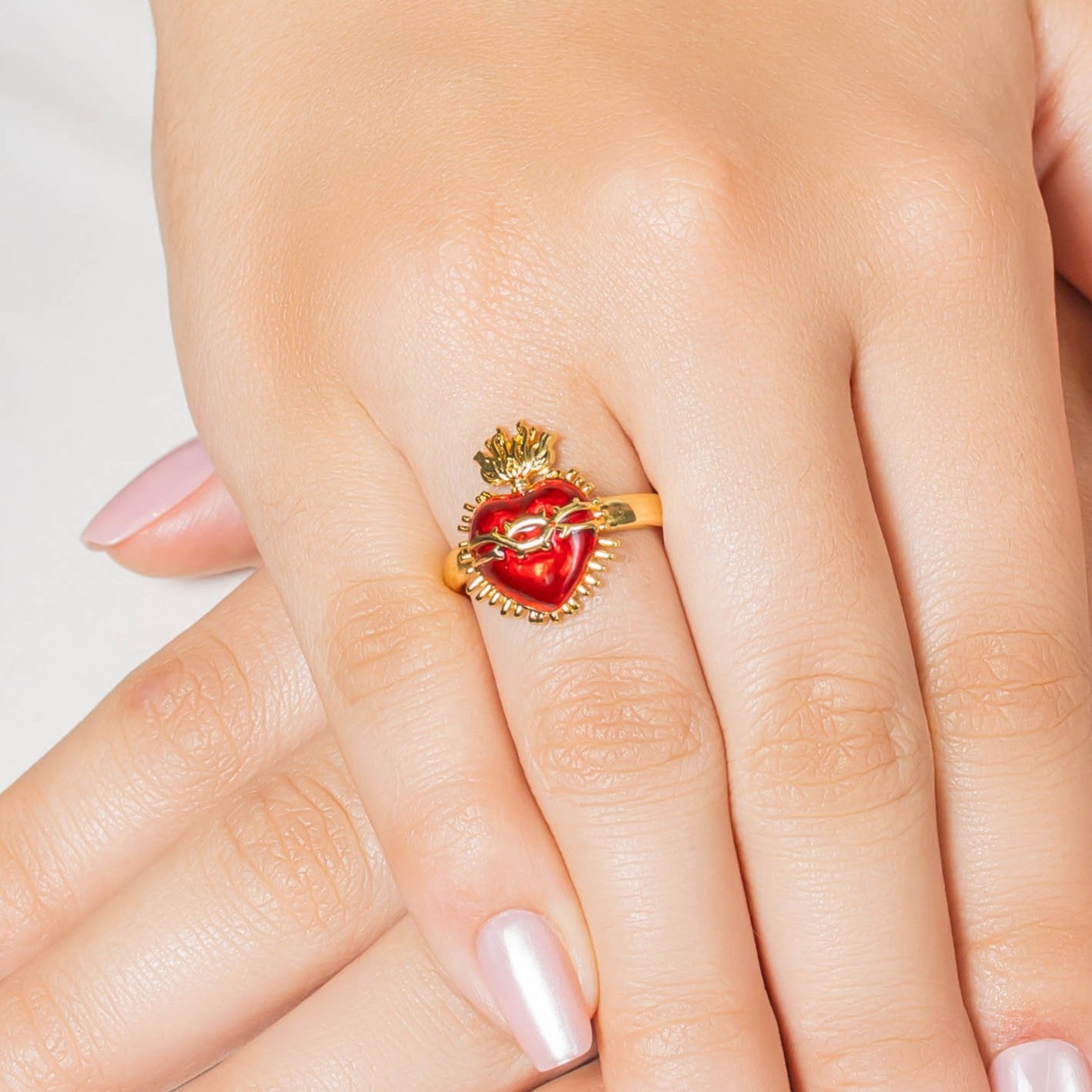 Anillo corazón