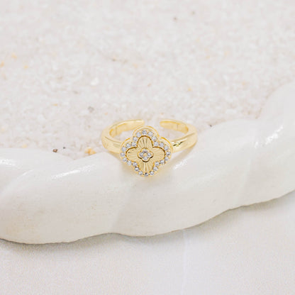 Anillo van cleef micro zircón