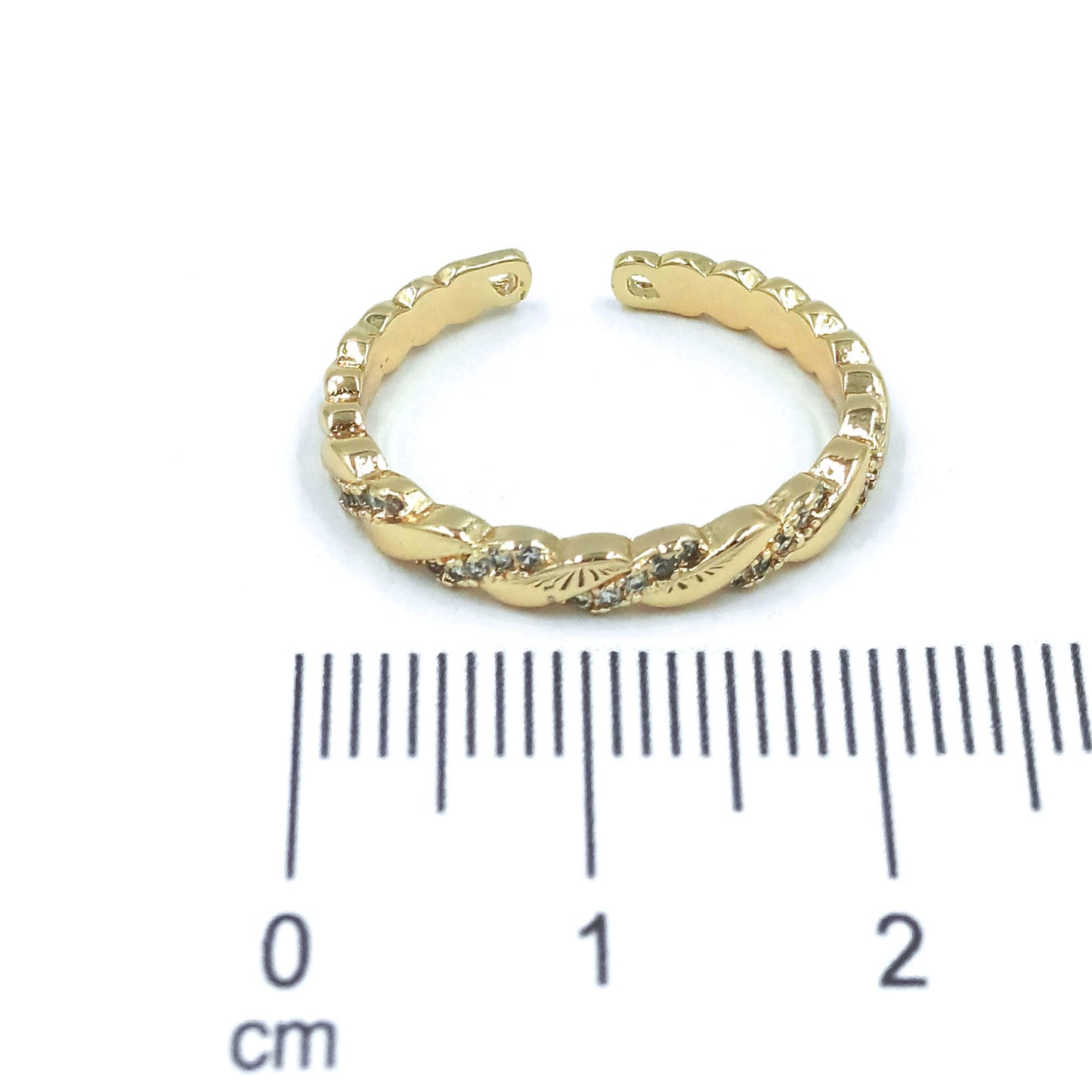 Anillo trenzado