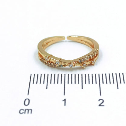 Anillo micro zircón