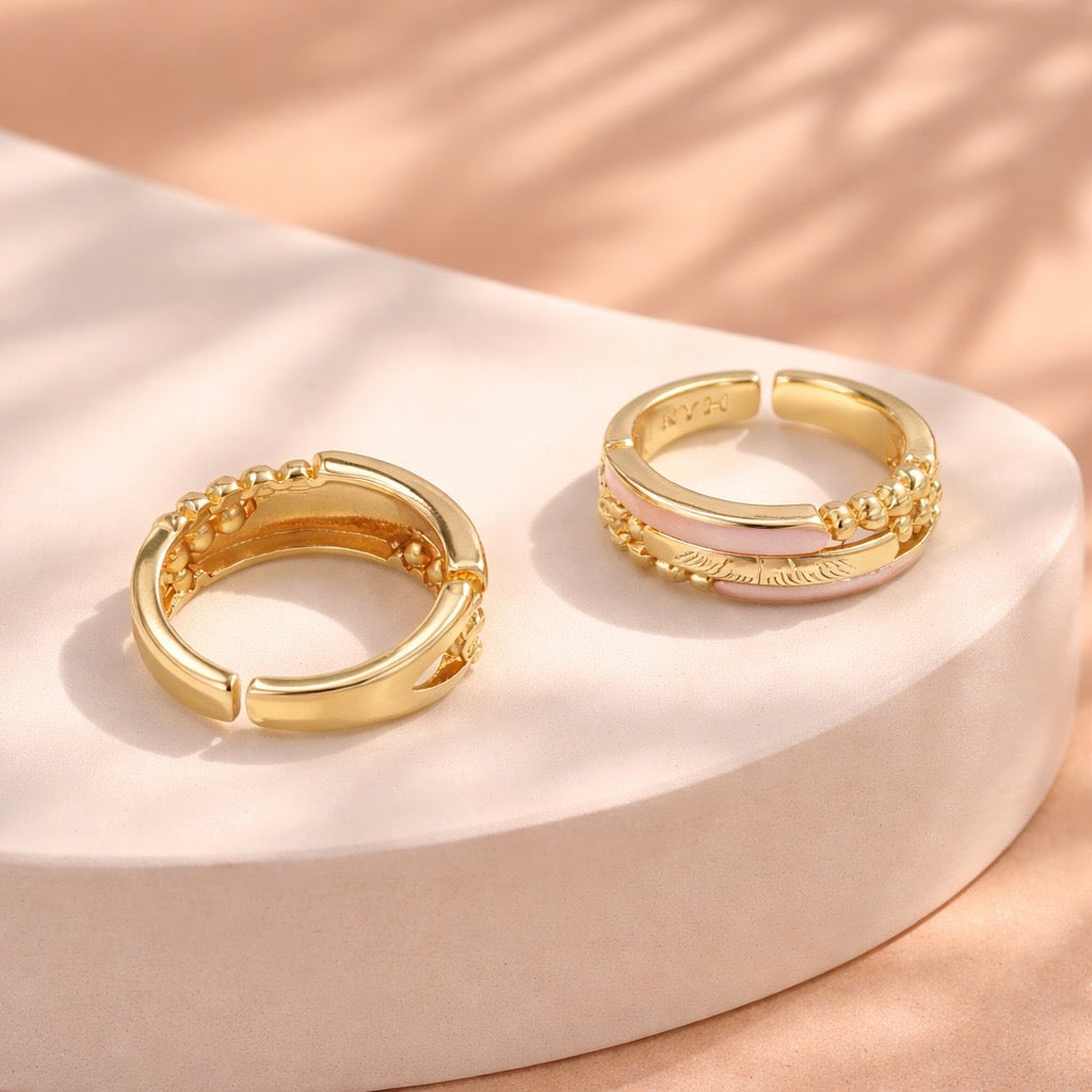 Anillo esmaltado