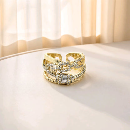 Anillo maxi zircones