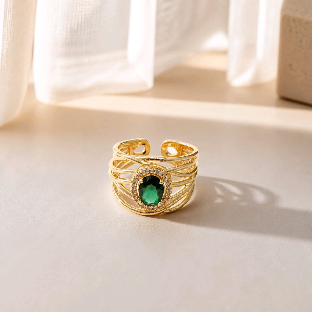 Anillo esmeralda